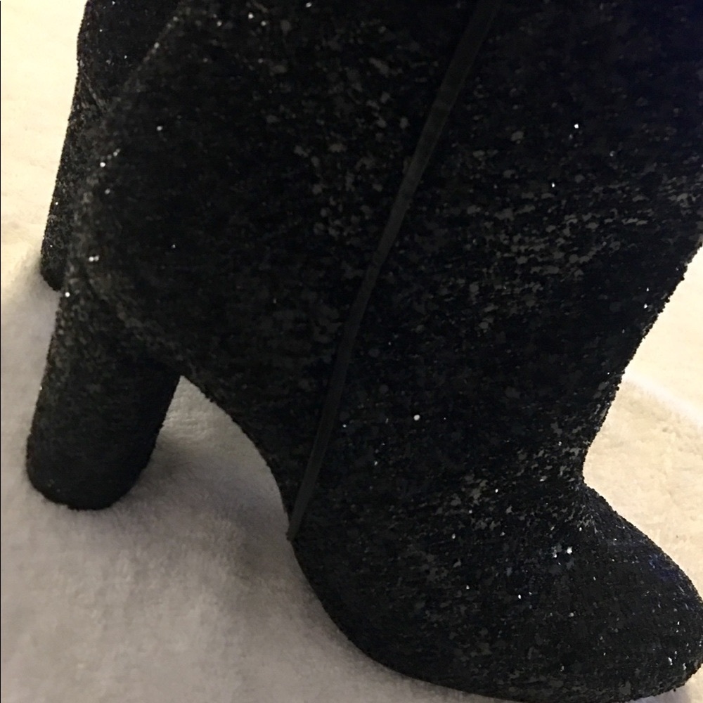 Brand New sparkly black ankle boots  by CROSSFIRE - Box 49